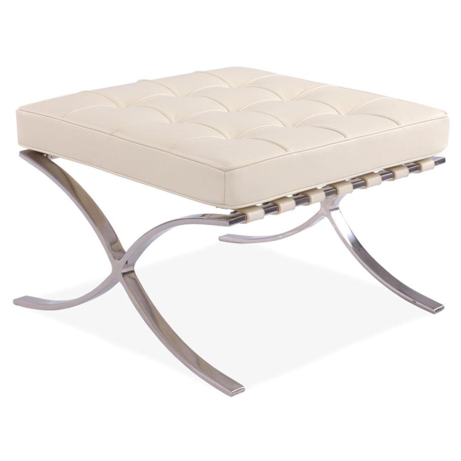 TABURE SEVILLE (64cm) <br>krem koža