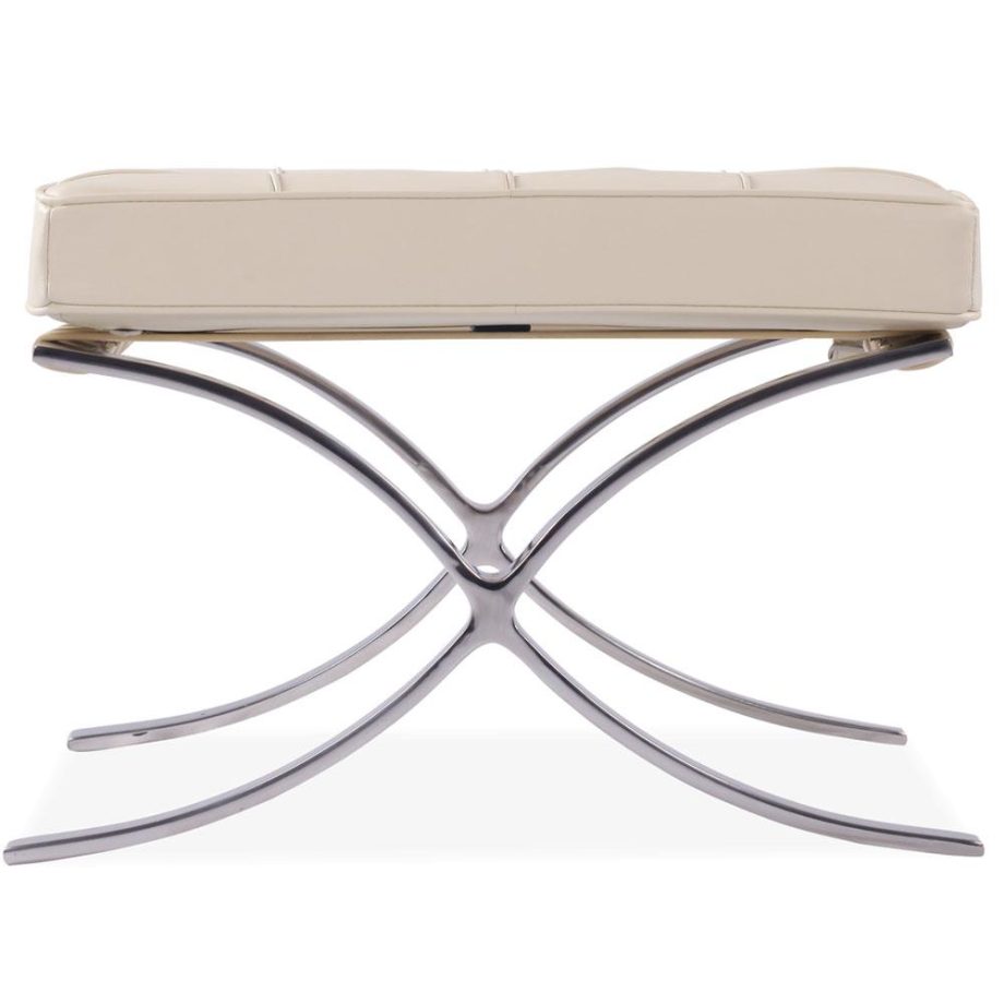 TABURE SEVILLE (64cm) <br>krem koža