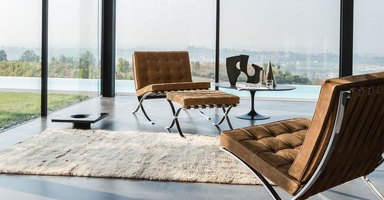 Ludwig Mies van der Rohe - Barcelona ottoman