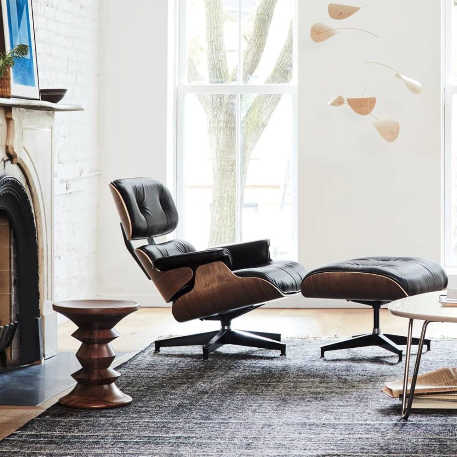 Eames Walnut Stool