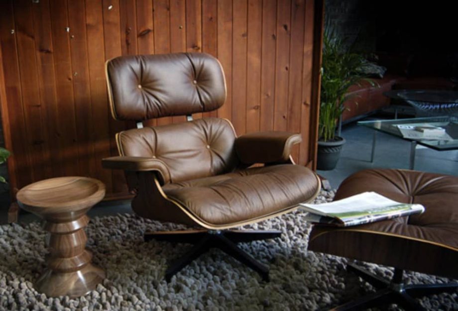 Eames Walnut Stool